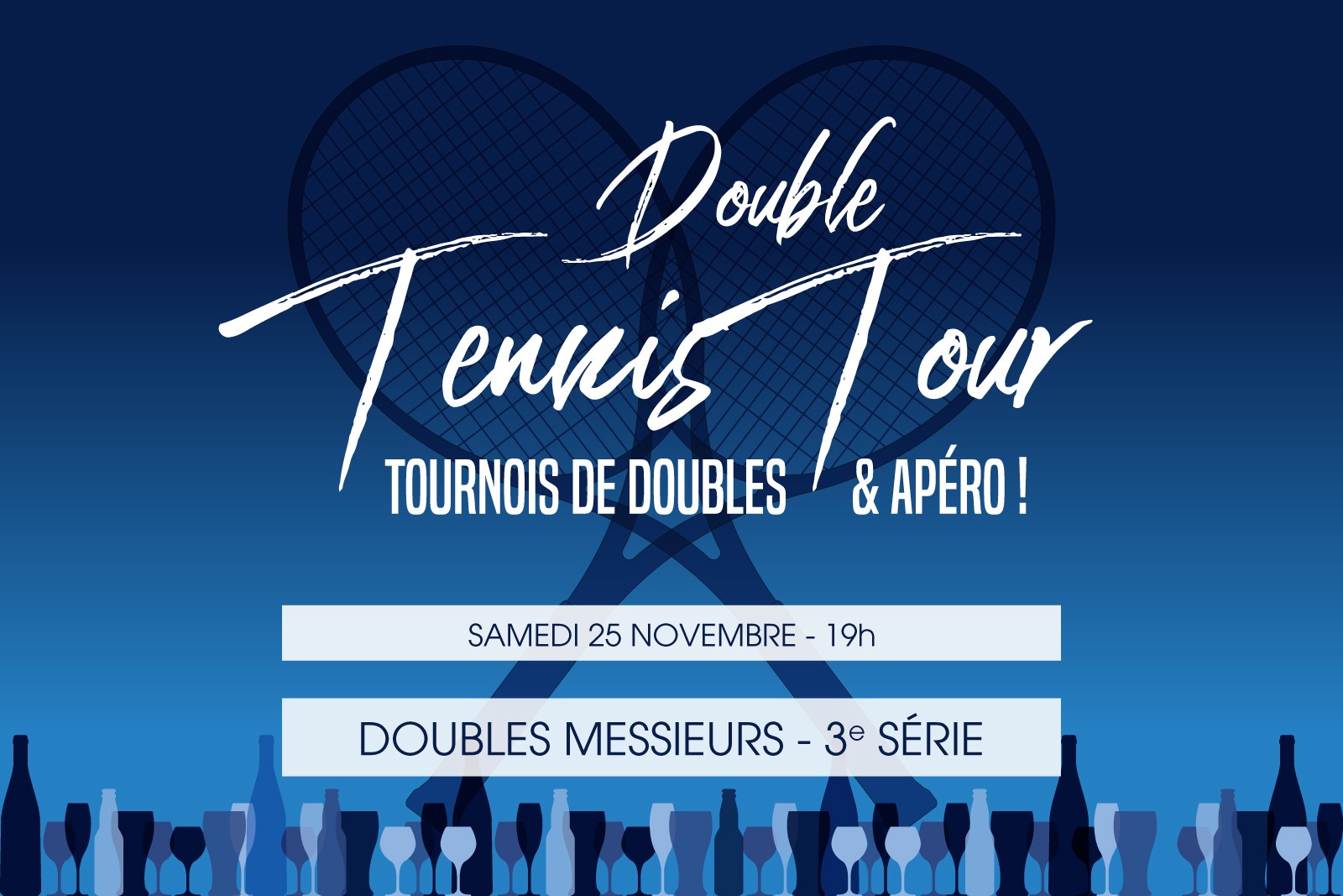 DOUBLE TENNIS TOUR - Messieurs 3ème série