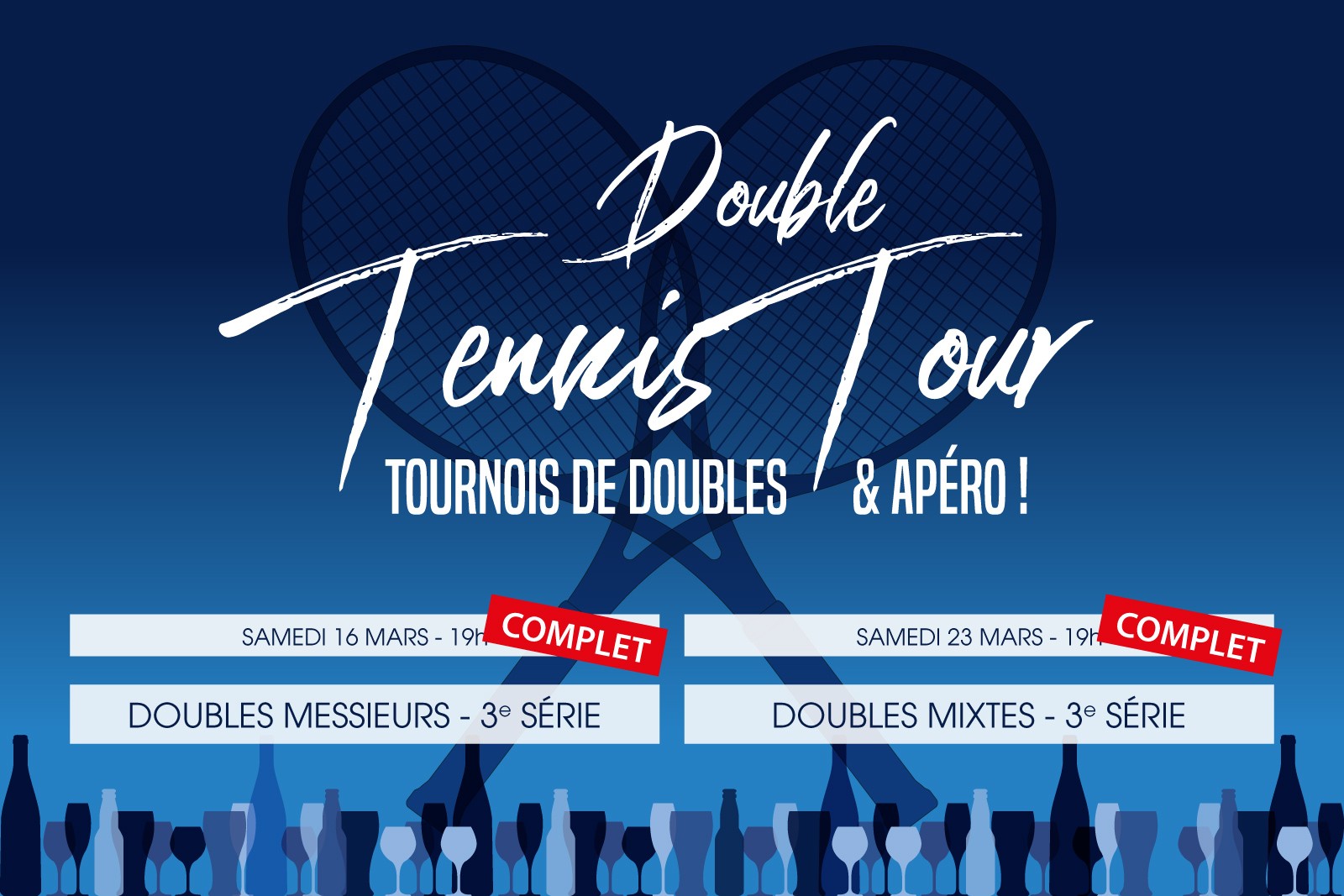 DOUBLE TENNIS TOUR - Mars 2024