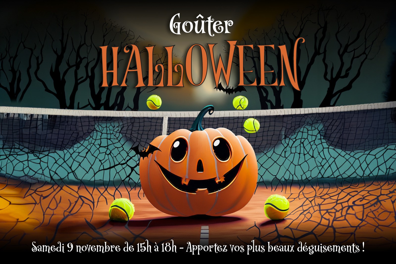 GOÛTER D'HALLOWEEN - Samedi 9 novembre