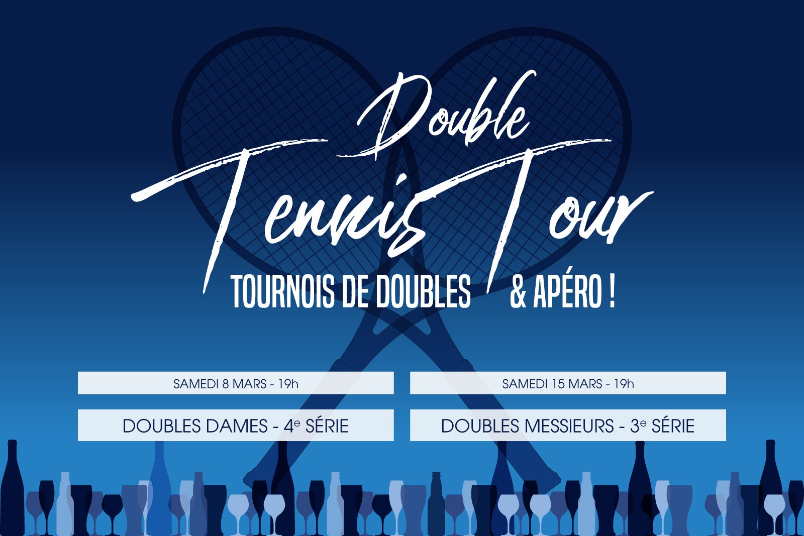 DOUBLE TENNIS TOUR - Mars 2025