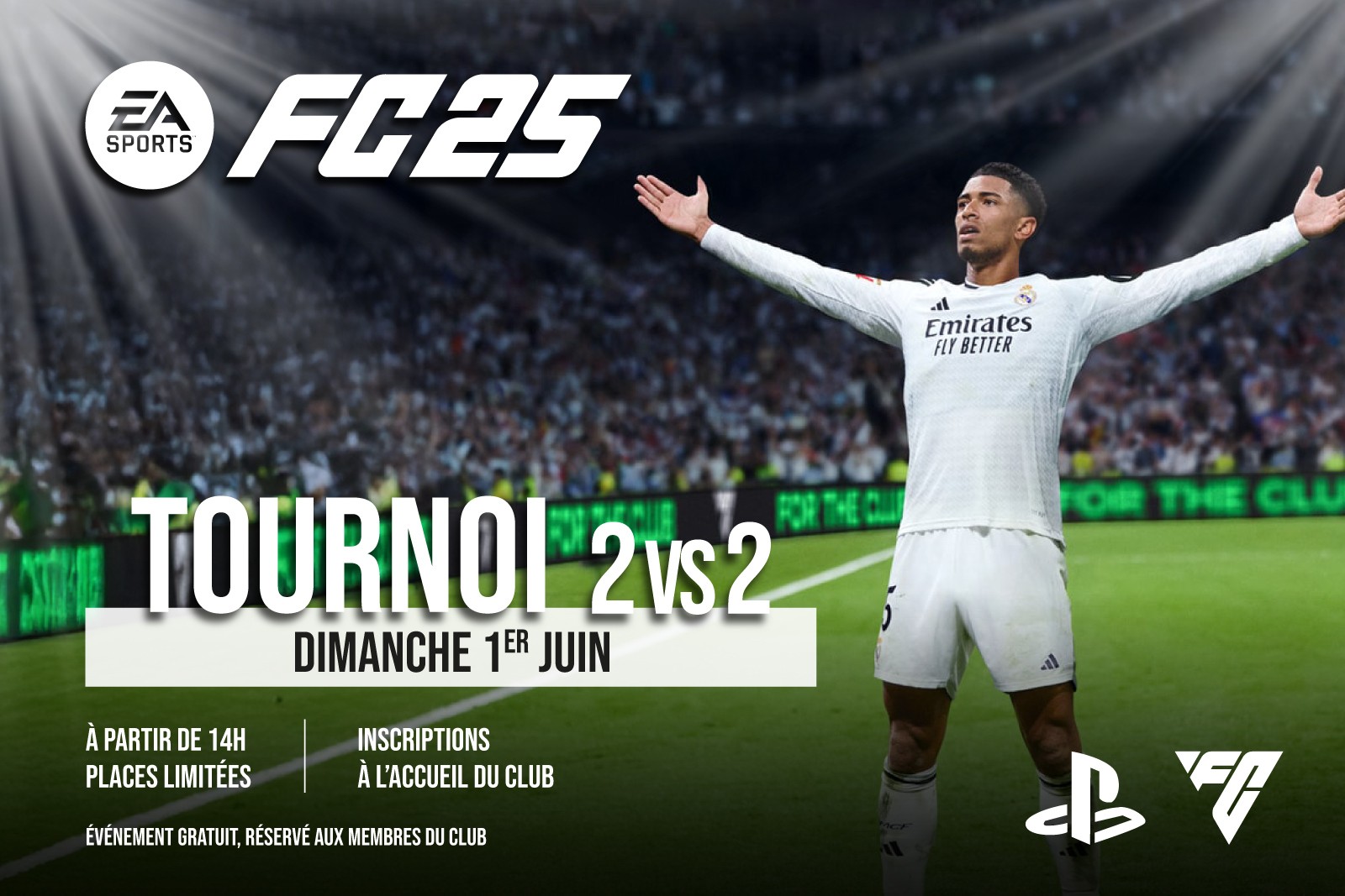 TOURNOI FC25 - Dimanche 1er juin