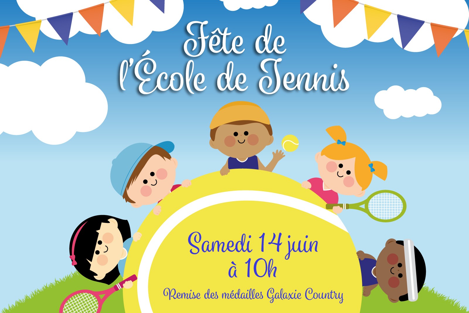 FÊTE DE L'ÉCOLE DE TENNIS - Juin 2025