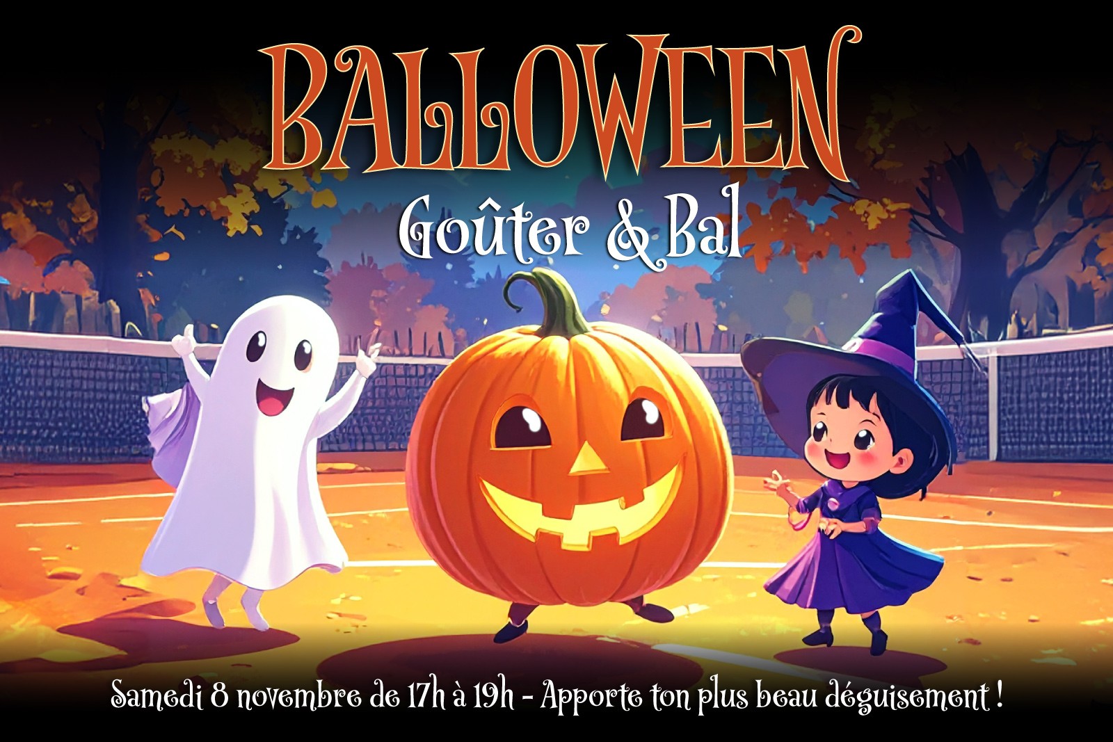 BALLOWEEN POUR LES ENFANTS - Samedi 8 novembre