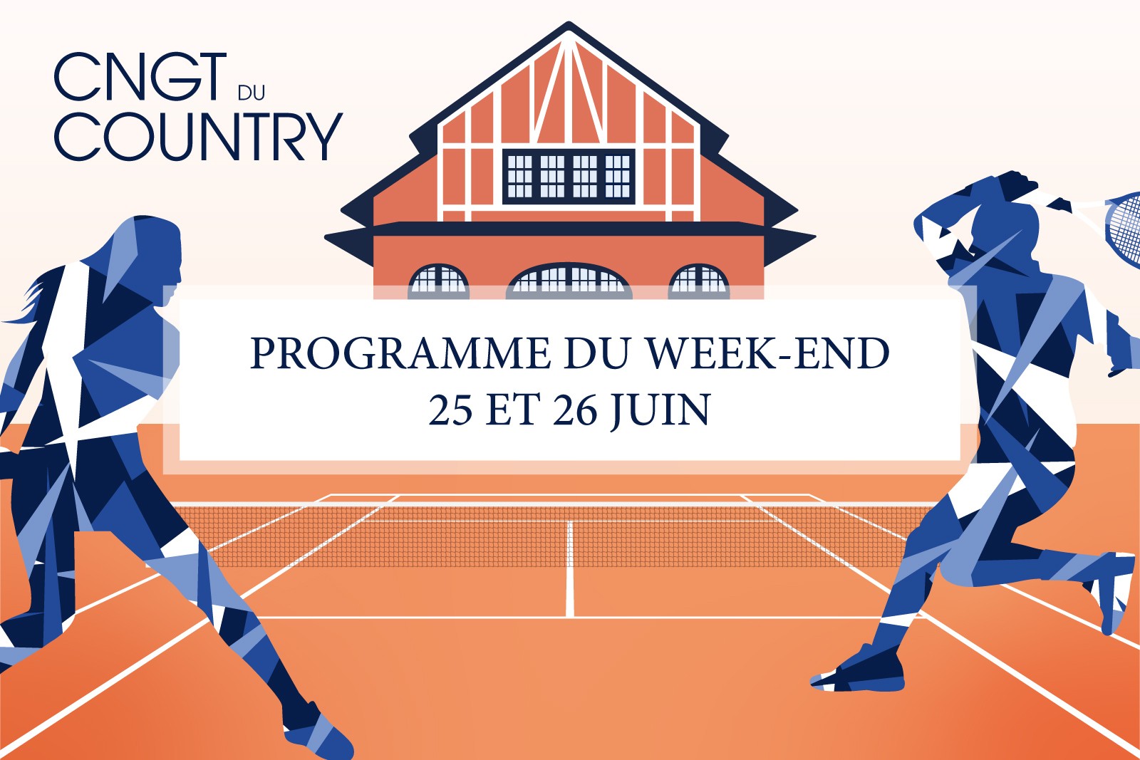 CNGT DU COUNTRY - Programme du week-end